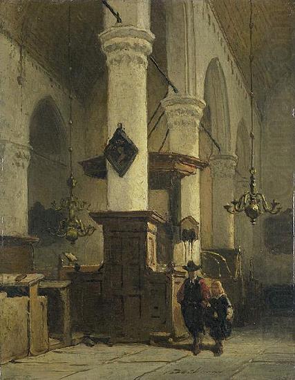 Johannes Bosboom Church Interior china oil painting image
